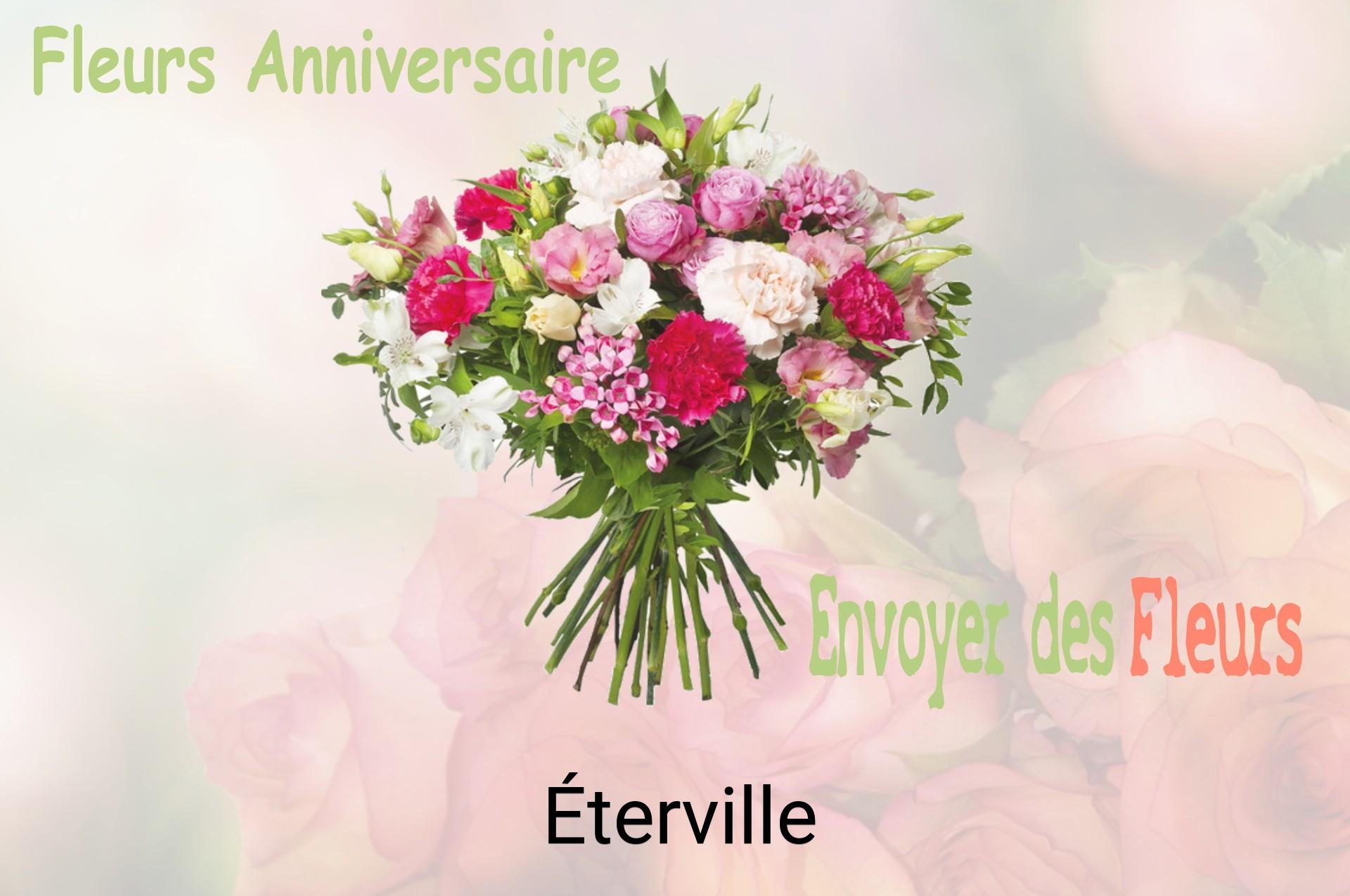 Bouquet de fleurs d’anniversaire livré à Éterville
